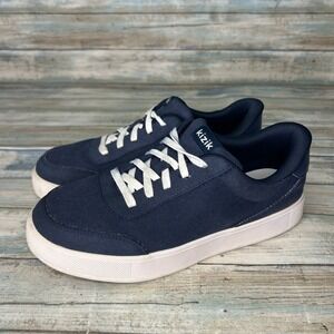 Kizik Kids Size 5 Prague Hands Free Sneakers Navy Blue Boys Girls